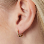 small earrings with stones