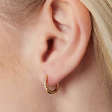 small earrings with stones
