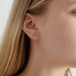 Earrings open your heart