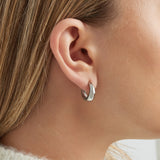 medium basic hoop earrings