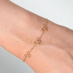 charming bows bracelet