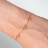 charming bows bracelet