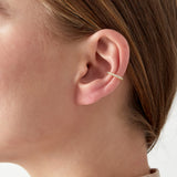 Earcuff Shimmer - Silver Color color