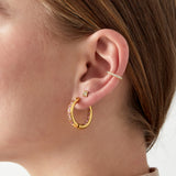 Earcuff Shimmer - Silver Color color