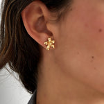 cute daisy flower earrings