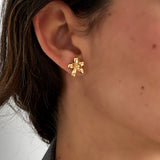 cute daisy flower earrings