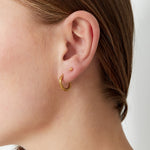 etched detail earrings