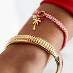 palm paradise bracelet - orange and 