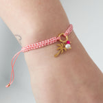 palm paradise bracelet - orange and 