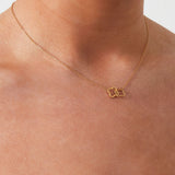 linked luck necklace