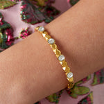 diamond relief bracelet