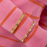 diamond relief bracelet