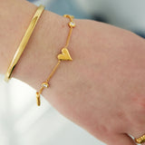 gleaming love bracelet