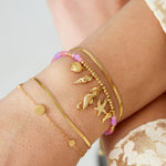 double coin bracelet
