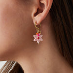 earrings magic flower