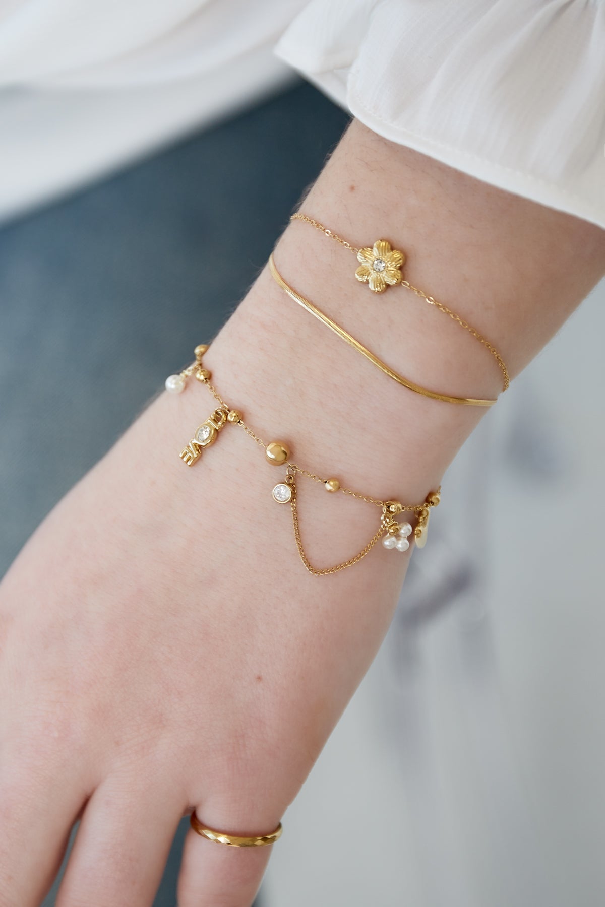 connected love bracelet
