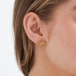 bee happy earrings