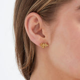 bee happy earrings