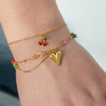 bracelet cherry love