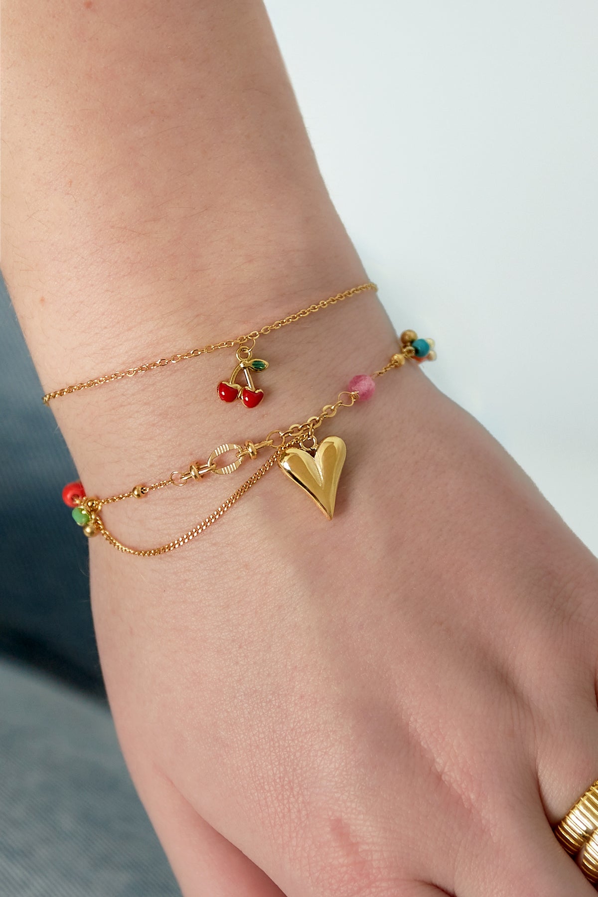 bracelet cherry love
