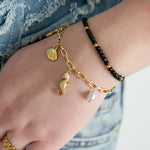 Midnight Charm Bracelet