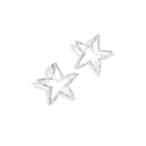 Copper Stud Earrings Star Elegant Christmas Luxurious Series Women's jewelry