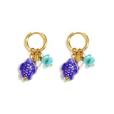 14K Gold Plated Stainless Steel Beads Earrings Animal Vacation Gathering/Party Romantic Series Women's jewelry