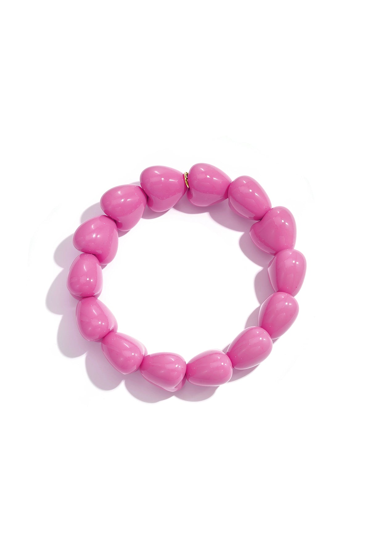14-Bead Small Heart Bracelet
