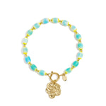 Stainless Steel Beaded Bracelets Heart Casual Daily Simple Series Women's jewelry