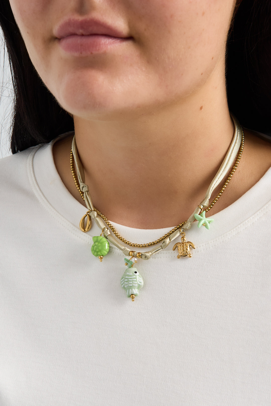 Polyester Braided Necklaces Fish Vacation Holiday/Beach Romantic Series Women's jewelry
