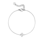 Bracelet with clover decoration