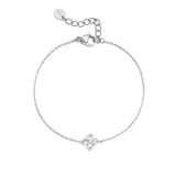 Bracelet with clover decoration