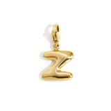 DIY initial letter jewelry charm