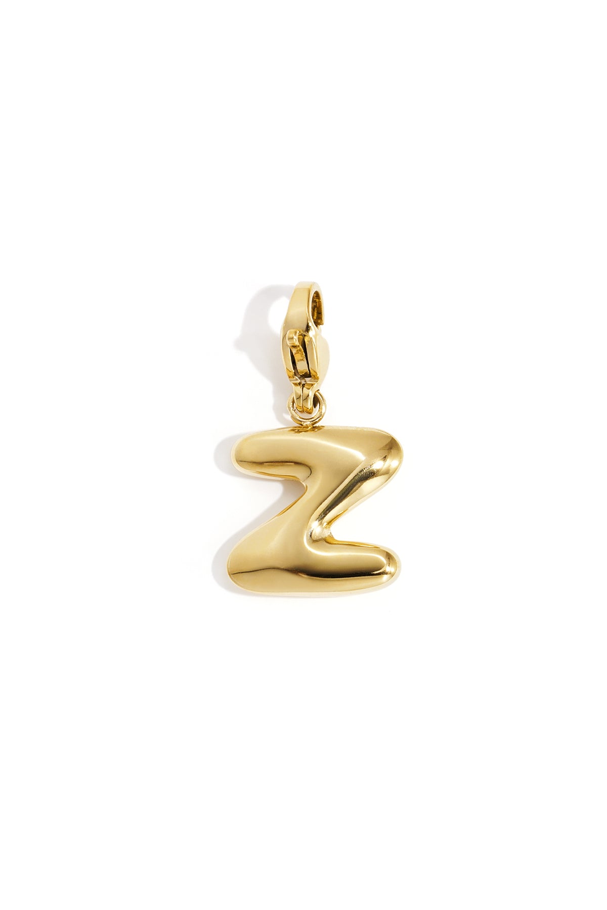 DIY initial letter jewelry charm