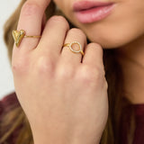 Stainless Steel Minimalist Rings circle Casual Daily Simple Series Women's jewelry