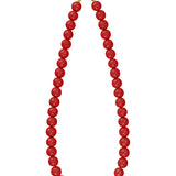Necklace with medium beads-10mm