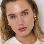 Alloy Stud Earrings Irregular Shape Casual Daily Simple Series Women's jewelry