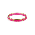 Bangle set with heart detail