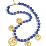 Acrylic Beaded Necklaces Figure Retro Daily Classic Series Women's jewelry