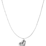 Stainless Steel Long Necklaces Heart Casual Daily Simple Series Women's jewelry