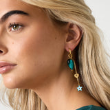 Stainless Steel Drop Earrings Heart Casual Daily Simple Series Women's jewelry