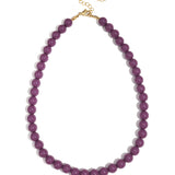 Necklace with medium beads-10mm