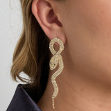 Copper Dangle Earrings Animal Elegant Christmas Luxurious Series Women's jewelry