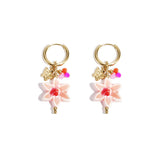 earrings magic flower