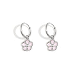 earrings flower cuteness