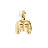 DIY initial letter jewelry charm