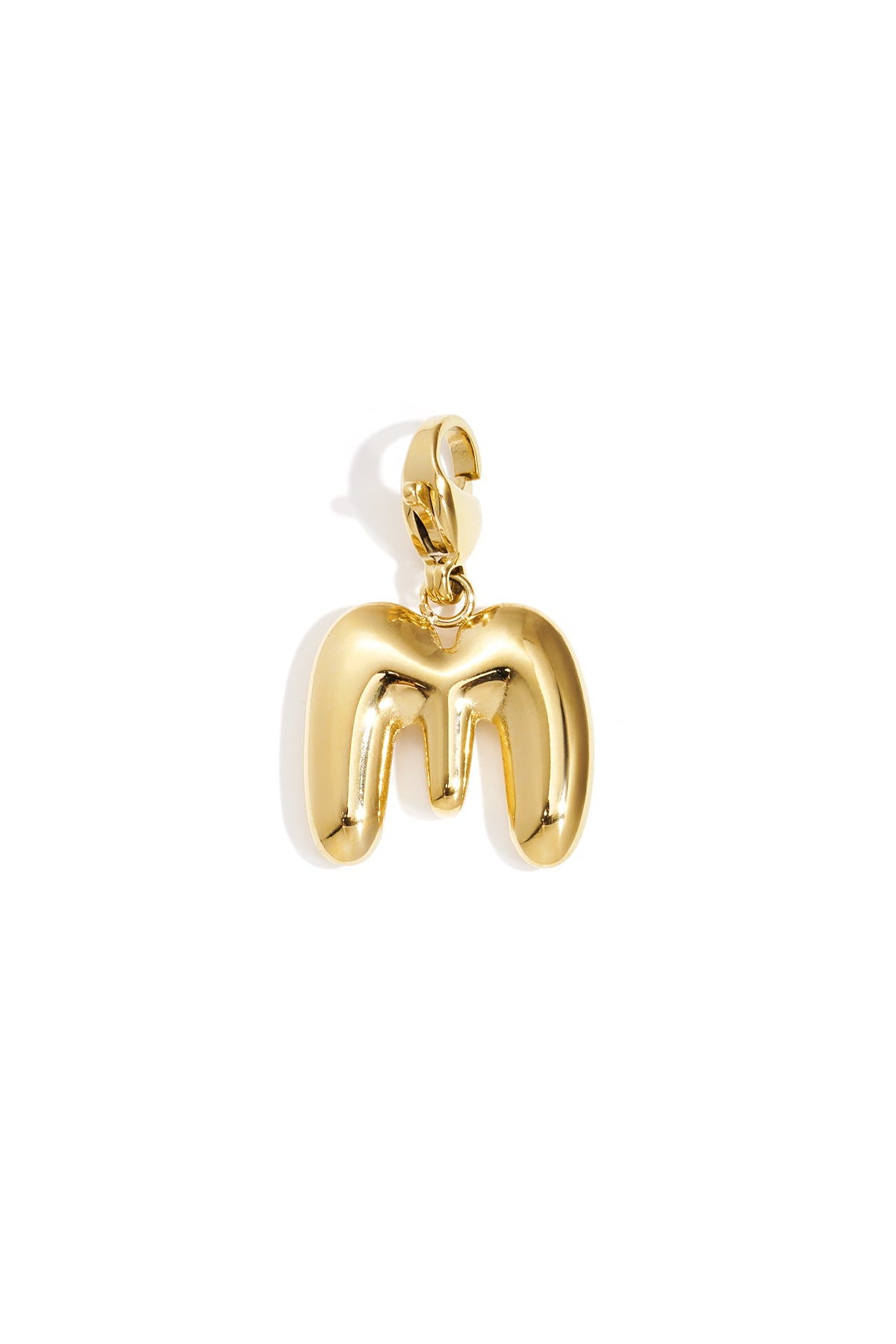 DIY initial letter jewelry charm