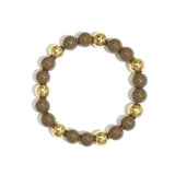 Acrylic Beaded Bracelets Beads Casual Daily Simple Series Women's jewelry-10mm