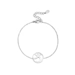 Bracelet with starfish in circle