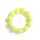 11-Bead Big Heart Bracelet
